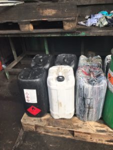 Paint and bodyshop waste collections from Pure Clean Environmental
